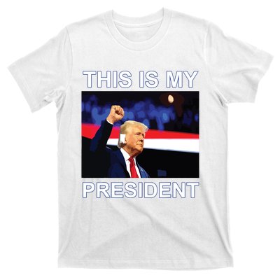 This Is My President 2024 Funny Political Quotes T-Shirt