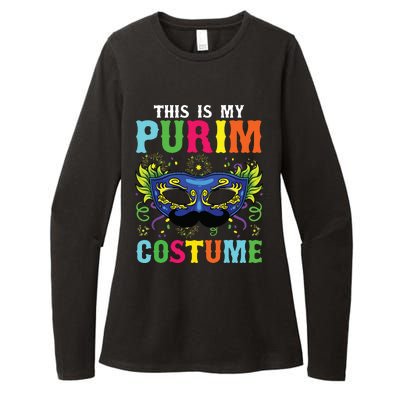 This Is My Purim Costume I Jewish Happy Purim Womens CVC Long Sleeve Shirt