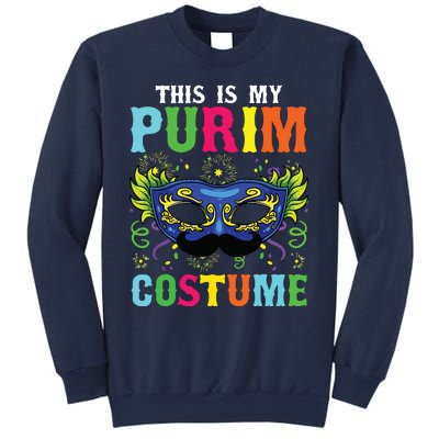 This Is My Purim Costume I Jewish Happy Purim Sweatshirt