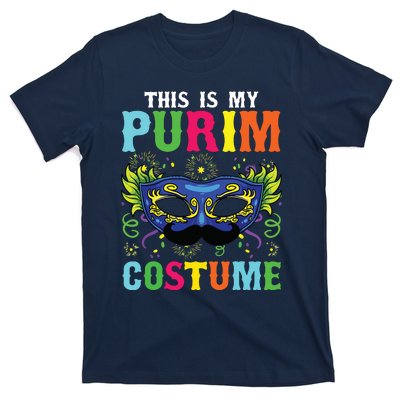 This Is My Purim Costume I Jewish Happy Purim T-Shirt