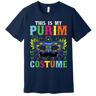 This Is My Purim Costume I Jewish Happy Purim Premium T-Shirt