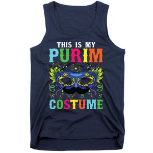 This Is My Purim Costume I Jewish Happy Purim Tank Top