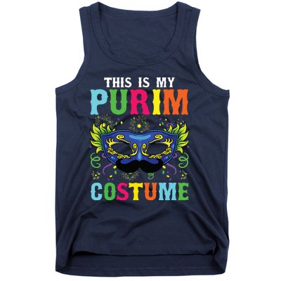 This Is My Purim Costume I Jewish Happy Purim Tank Top