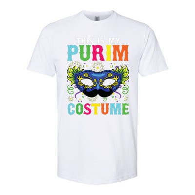 This Is My Purim Costume I Jewish Happy Purim Softstyle CVC T-Shirt