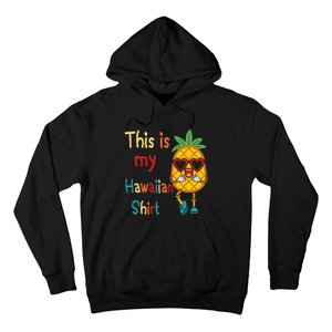 This Is My Hawaiian Tropical Luau Costume Party Hawaii Hoodie