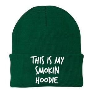 This Is My Smokin Hoodie Knit Cap Winter Beanie