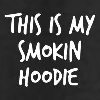 This Is My Smokin Hoodie Adult Drive Performance Visor