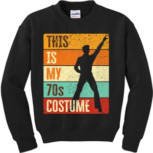 This Is My 70s Costume 70s Outfit 1970s Disco Kids Sweatshirt