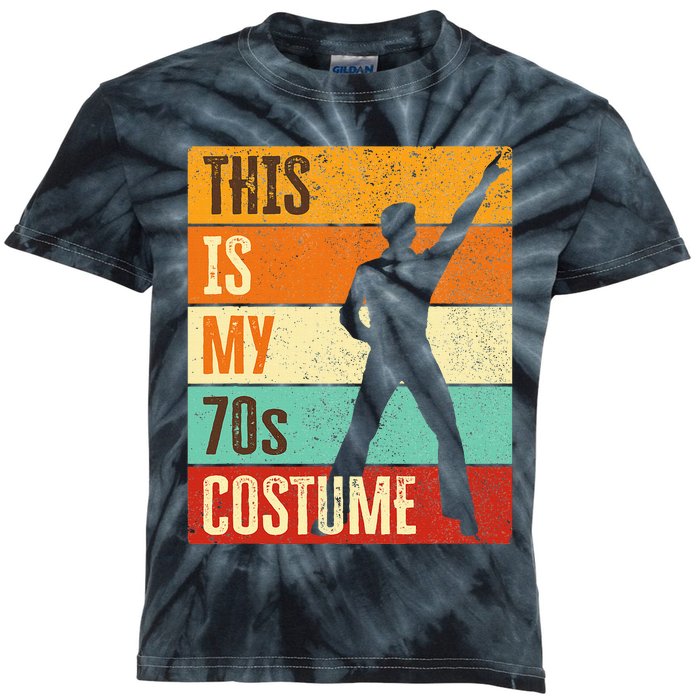 This Is My 70s Costume 70s Outfit 1970s Disco Kids Tie-Dye T-Shirt