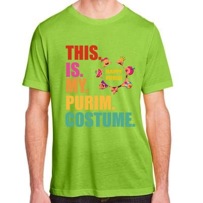 This Is My Purim Costume Funny Jewish Hataschen Gift Adult ChromaSoft Performance T-Shirt