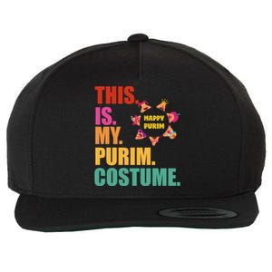 This Is My Purim Costume Funny Jewish Hataschen Gift Wool Snapback Cap