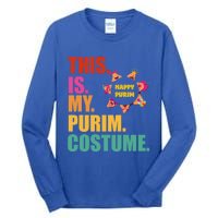 This Is My Purim Costume Funny Jewish Hataschen Gift Tall Long Sleeve T-Shirt