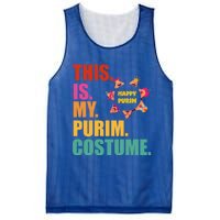 This Is My Purim Costume Funny Jewish Hataschen Gift Mesh Reversible Basketball Jersey Tank