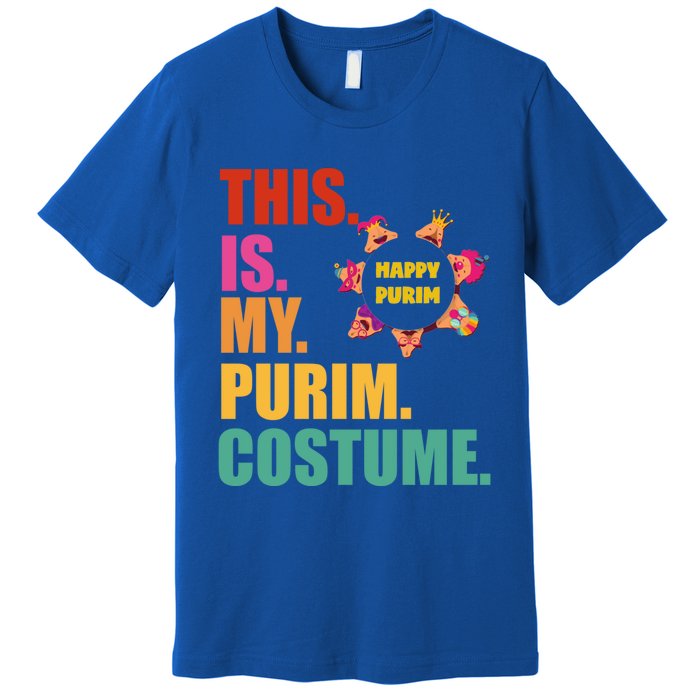 This Is My Purim Costume Funny Jewish Hataschen Gift Premium T-Shirt