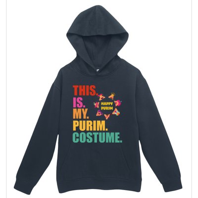 This Is My Purim Costume Funny Jewish Hataschen Gift Urban Pullover Hoodie