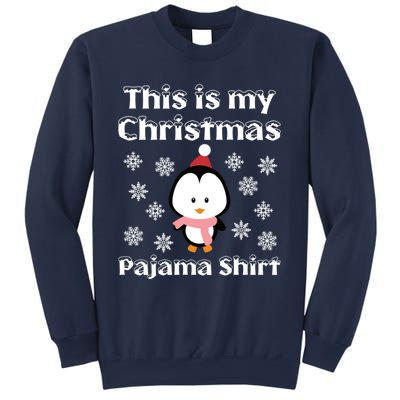 This Is My Christmas Pajama Cute Penguin Sweatshirt