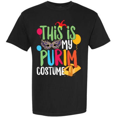 This Is My Purim Costume Jewish Happy Purim Hamantash Gift Garment-Dyed Heavyweight T-Shirt