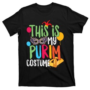 This Is My Purim Costume Jewish Happy Purim Hamantash Gift T-Shirt