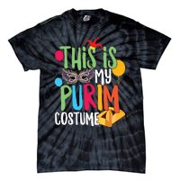 This Is My Purim Costume Jewish Happy Purim Hamantash Gift Tie-Dye T-Shirt