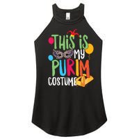 This Is My Purim Costume Jewish Happy Purim Hamantash Gift Women's Perfect Tri Rocker Tank