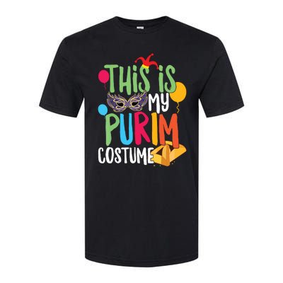 This Is My Purim Costume Jewish Happy Purim Hamantash Gift Softstyle CVC T-Shirt