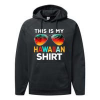 This Is My Hawaiian Performance Fleece Hoodie