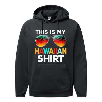 This Is My Hawaiian Performance Fleece Hoodie