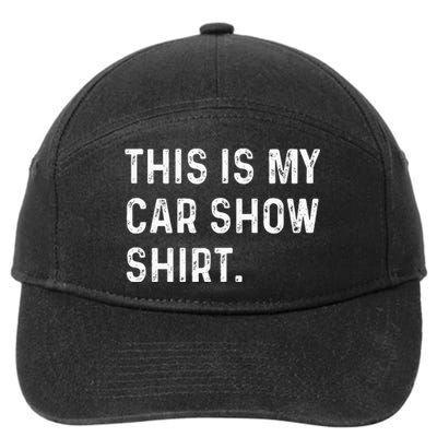 This Is My Car Show 7-Panel Snapback Hat