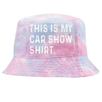 This Is My Car Show Tie-Dyed Bucket Hat