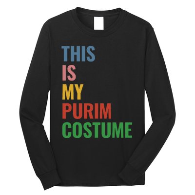 This Is My Purim Costume Long Sleeve Shirt