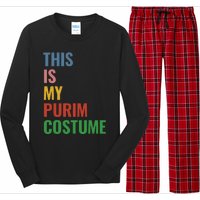 This Is My Purim Costume Long Sleeve Pajama Set