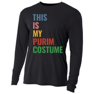 This Is My Purim Costume Cooling Performance Long Sleeve Crew