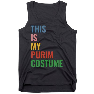 This Is My Purim Costume Tank Top