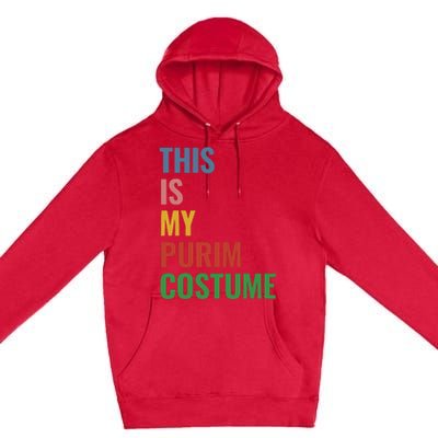 This Is My Purim Costume Premium Pullover Hoodie