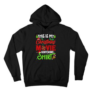 This Is My Christmas Movie Watching Xmas Movie Hoodie