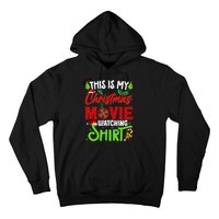 This Is My Christmas Movie Watching Xmas Movie Hoodie