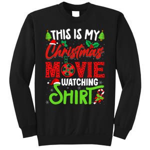 This Is My Christmas Movie Watching Xmas Movie Sweatshirt