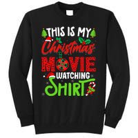 This Is My Christmas Movie Watching Xmas Movie Tall Sweatshirt