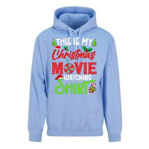 This Is My Christmas Movie Watching Xmas Movie Unisex Surf Hoodie