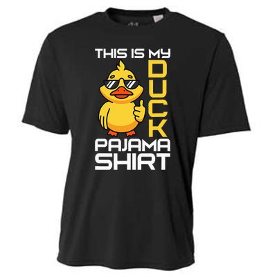 This Is My Duck Pajama Rubber Ducks Slumber Pajamas Party Cooling Performance Crew T-Shirt