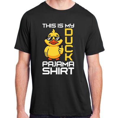 This Is My Duck Pajama Rubber Ducks Slumber Pajamas Party Adult ChromaSoft Performance T-Shirt