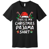 This Is My Christmas Pajama Funny Xmas PJs  Premium T-Shirt