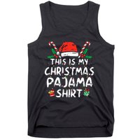 This Is My Christmas Pajama Funny Xmas PJs  Tank Top