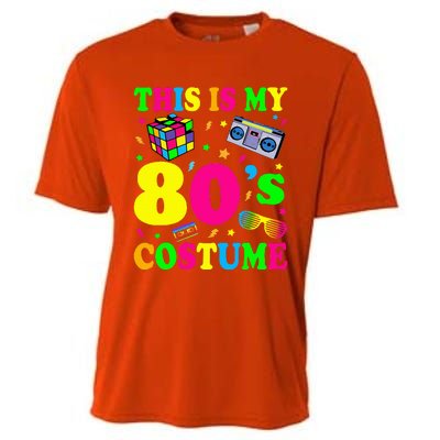 This is my 80's Costume Outfit Gifts Eighties Retro Party Cooling Performance Crew T-Shirt