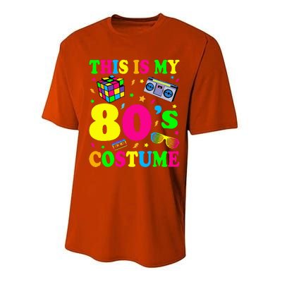 This is my 80's Costume Outfit Gifts Eighties Retro Party Performance Sprint T-Shirt