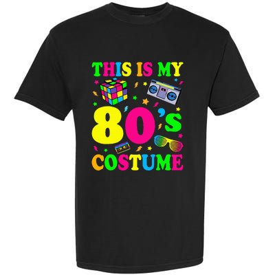 This is my 80's Costume Outfit Gifts Eighties Retro Party Garment-Dyed Heavyweight T-Shirt