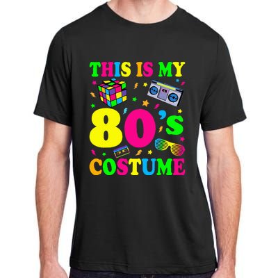 This is my 80's Costume Outfit Gifts Eighties Retro Party Adult ChromaSoft Performance T-Shirt