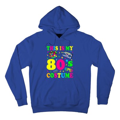 This is my 80's Costume Outfit Gifts Eighties Retro Party Hoodie