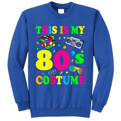 This is my 80's Costume Outfit Gifts Eighties Retro Party Sweatshirt