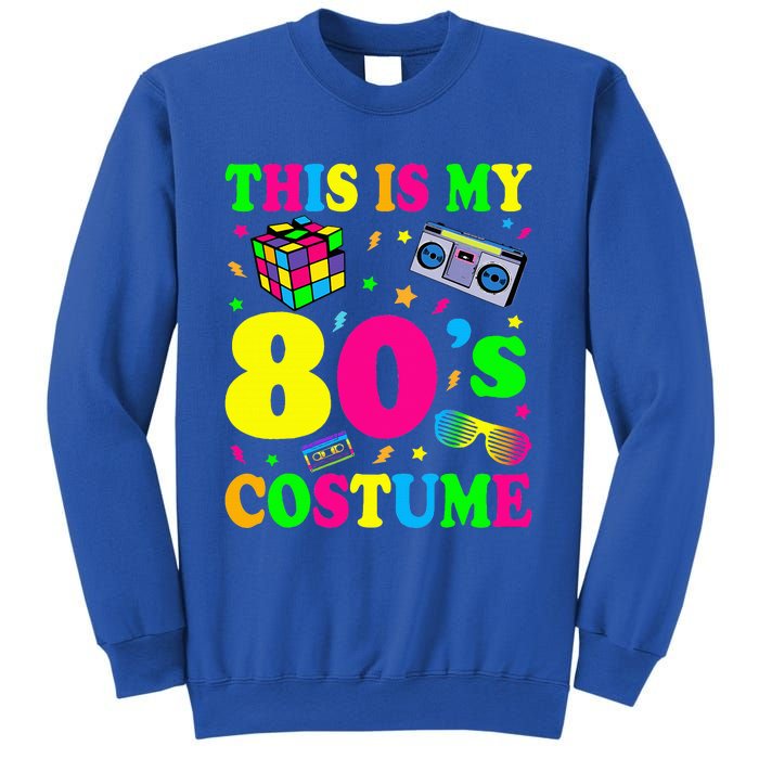 This is my 80's Costume Outfit Gifts Eighties Retro Party Sweatshirt